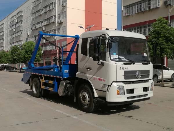 國六 7-8方 東風(fēng)天錦擺臂式垃圾車